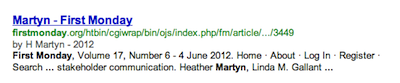 HTML <title> в вышеприведенной статье - «Martyn»